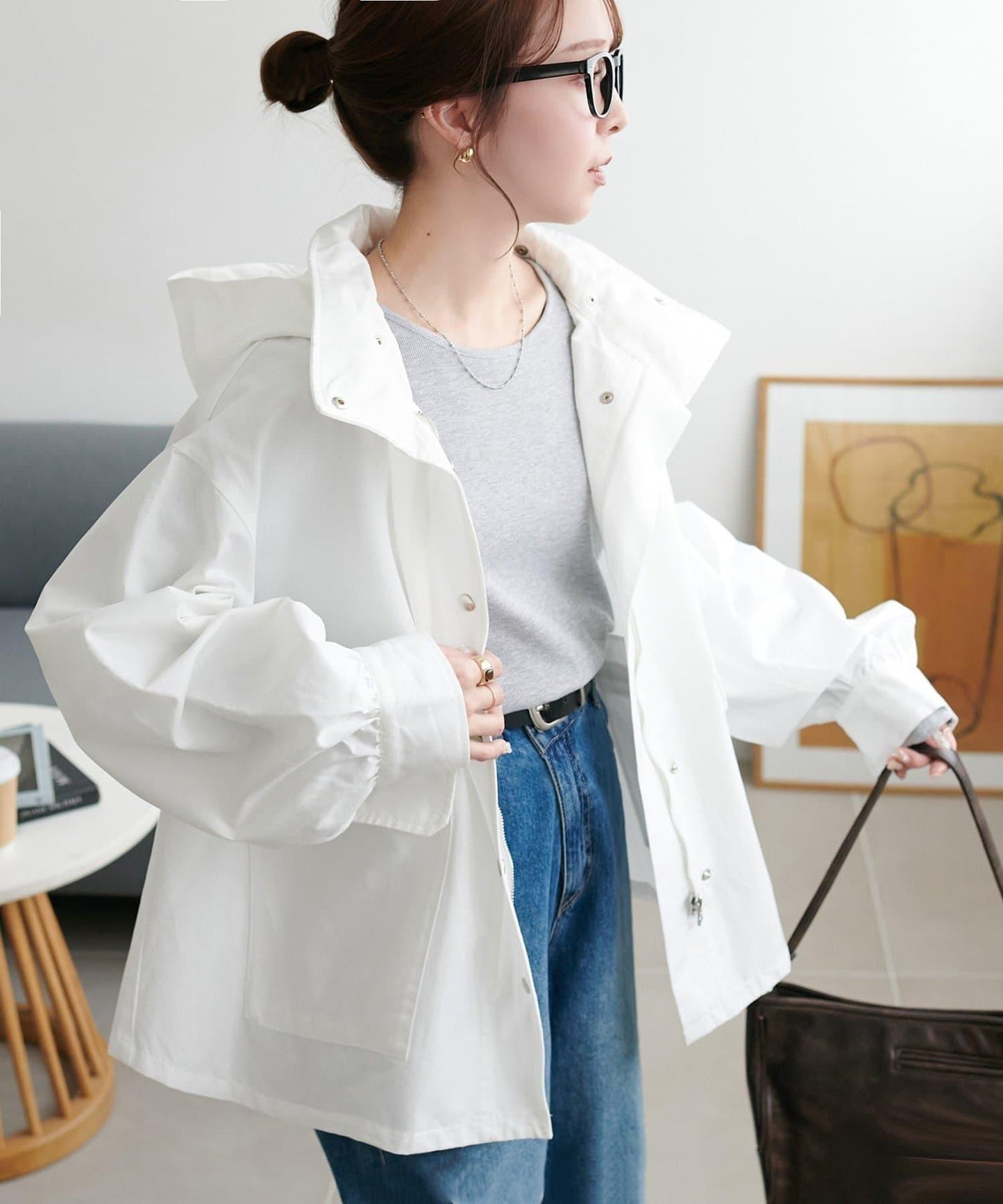 2WAY連帽夾克外套