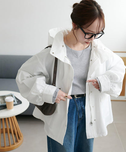 2WAY連帽夾克外套