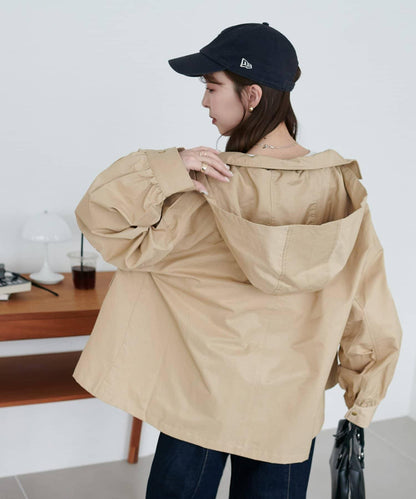 2WAY連帽夾克外套