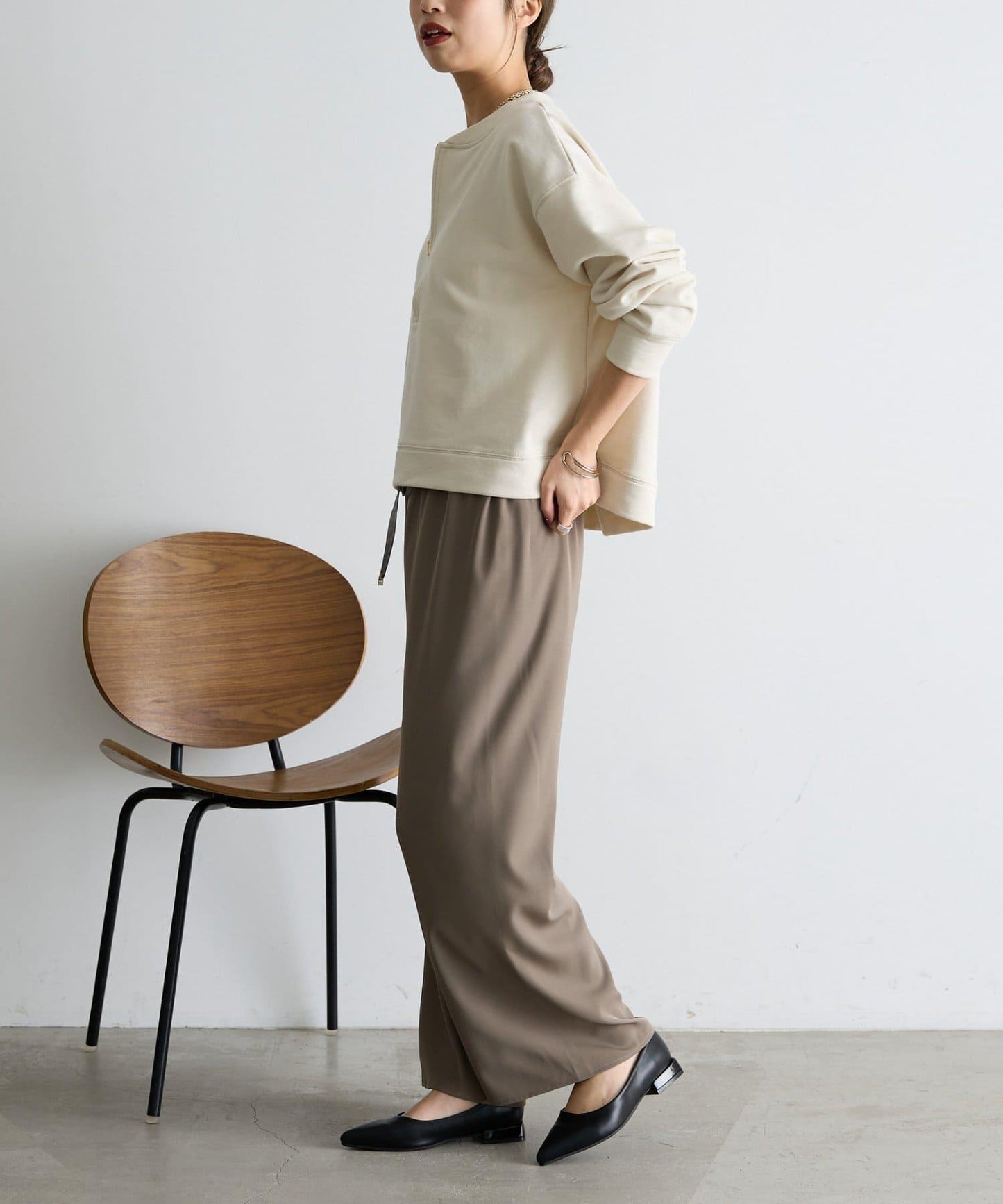 毛圈半拉鍊套頭衛衣