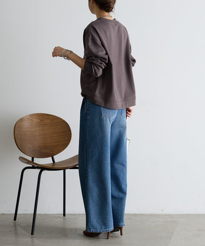 毛圈半拉鍊套頭衛衣