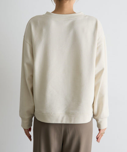 毛圈半拉鍊套頭衛衣