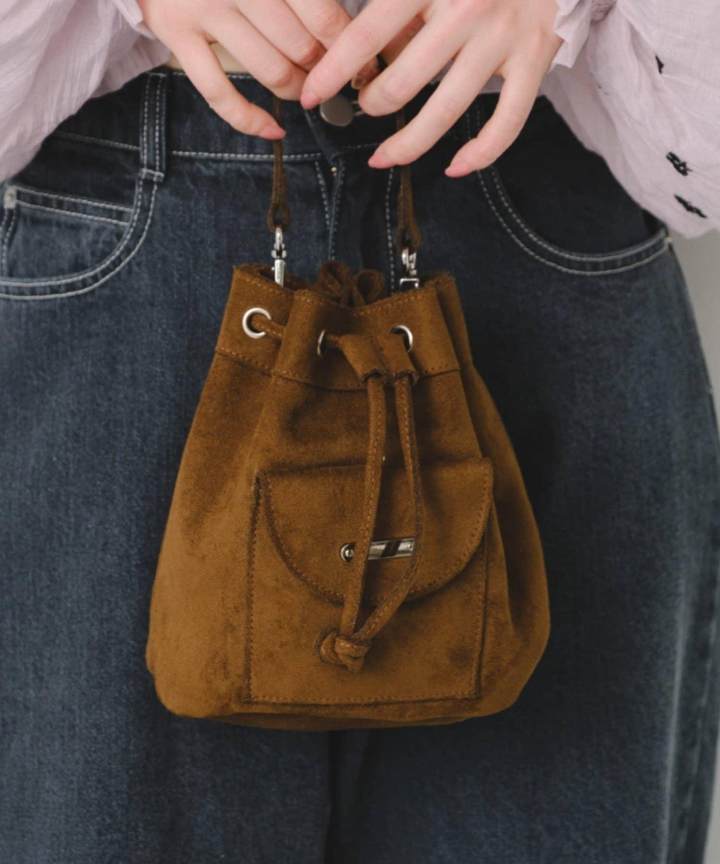 麂皮迷你包（四色可選）