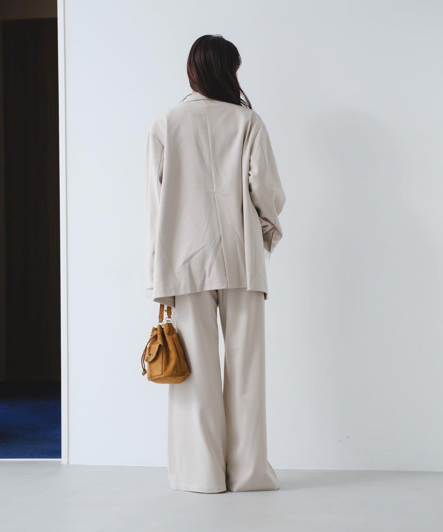 可拆卸蕾絲多方式設計夾克