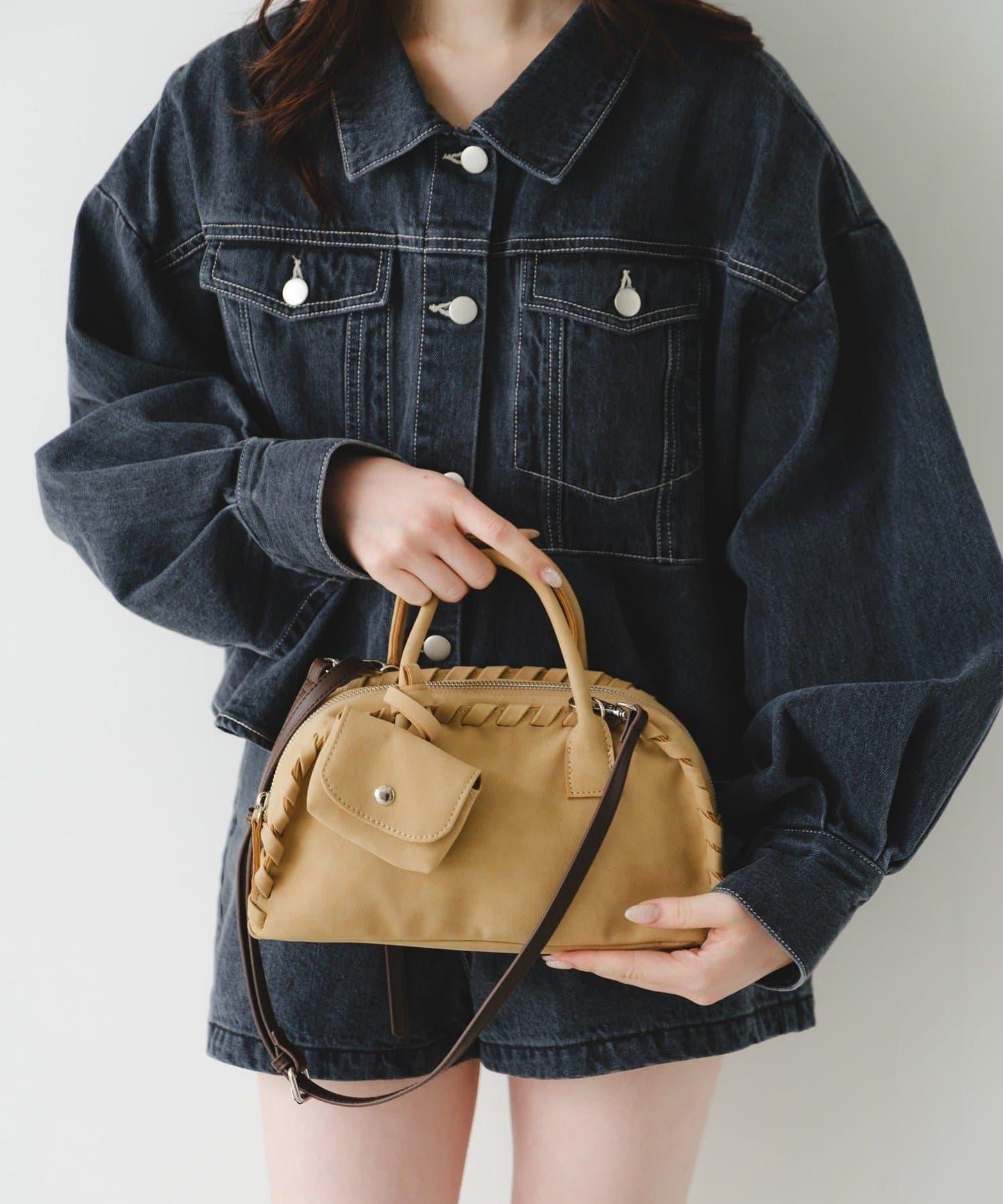 2WAY 可拆卸掛飾 波士頓包