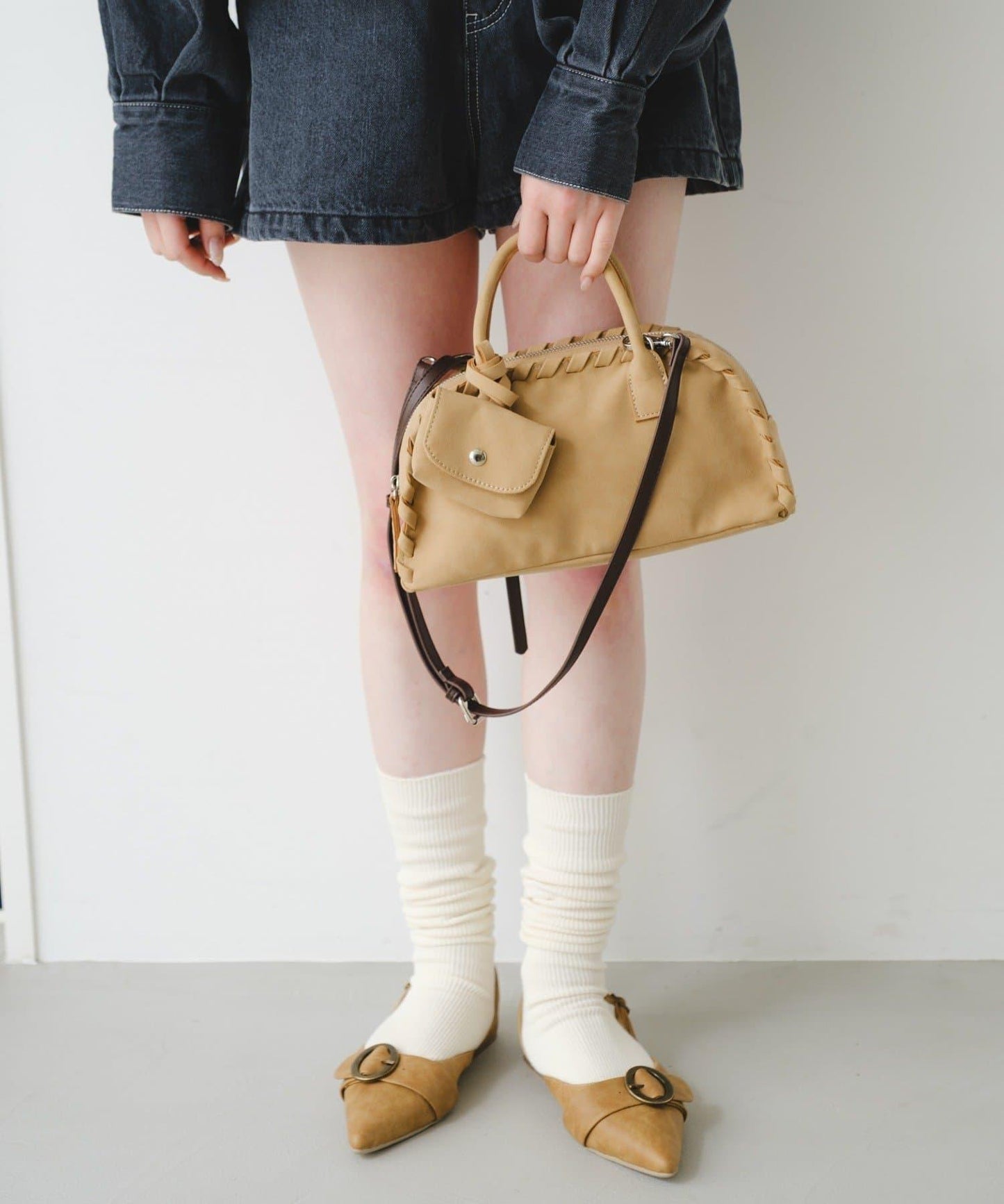 2WAY 可拆卸掛飾 波士頓包