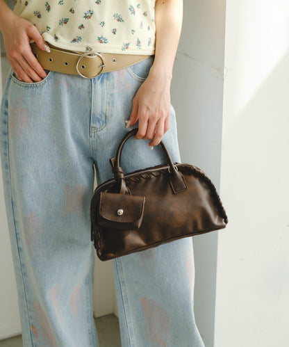 2WAY 可拆卸掛飾 波士頓包