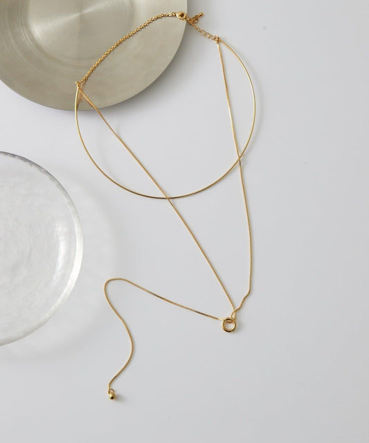 圓環平衡設計項鍊