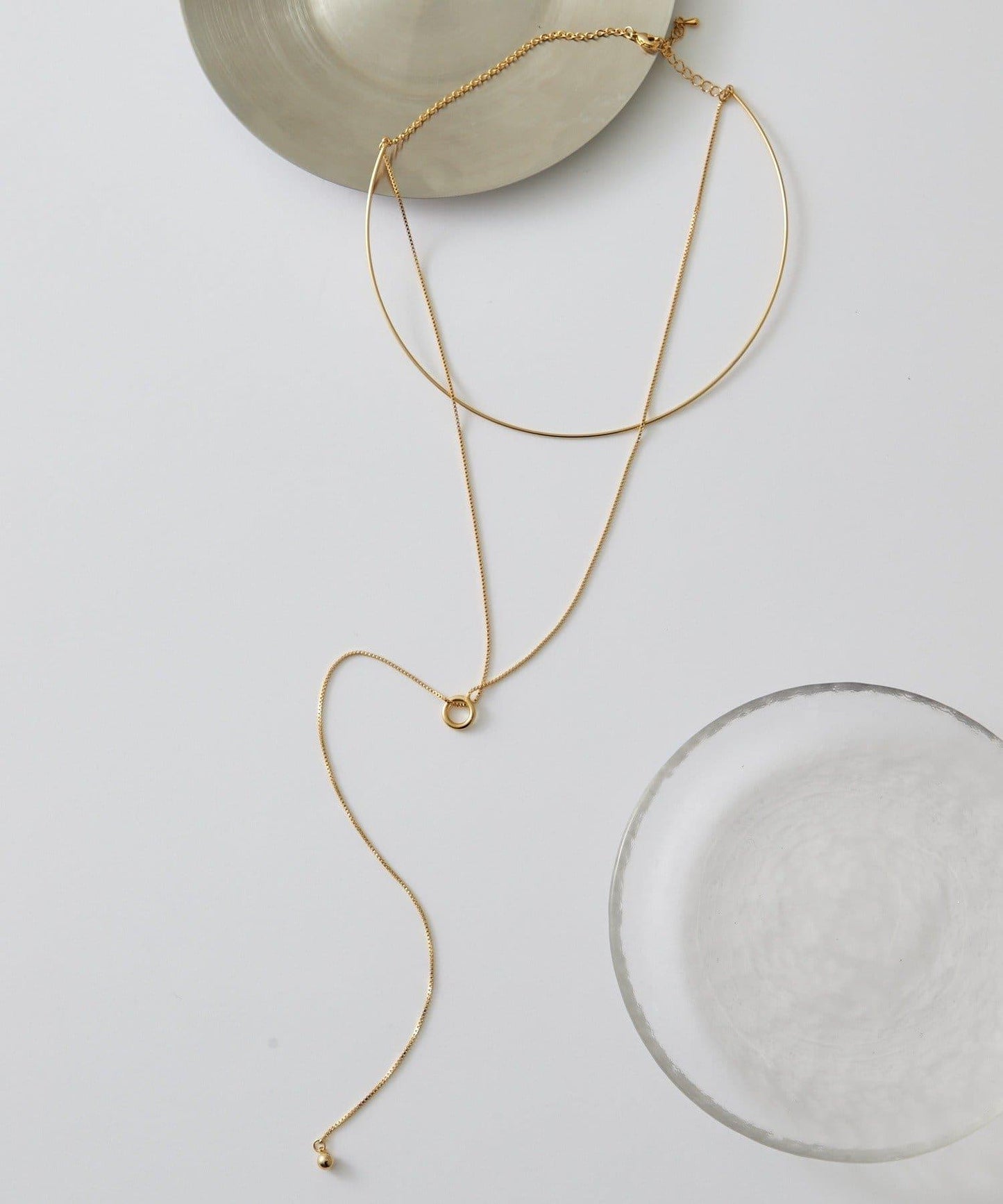 圓環平衡設計項鍊