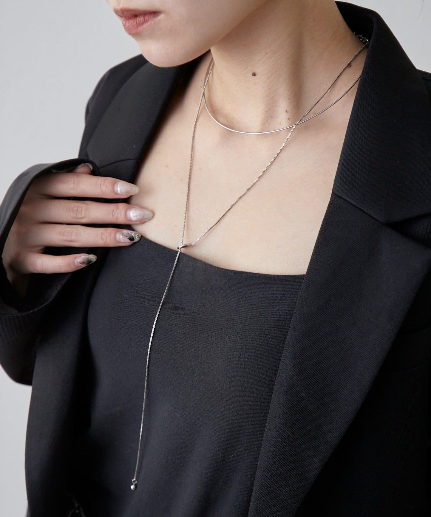 圓環平衡設計項鍊