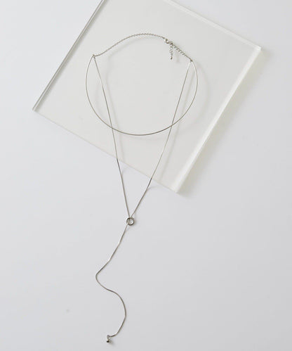 圓環平衡設計項鍊