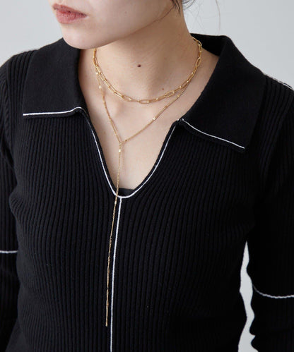 醫用不鏽鋼雙刃設計項鍊