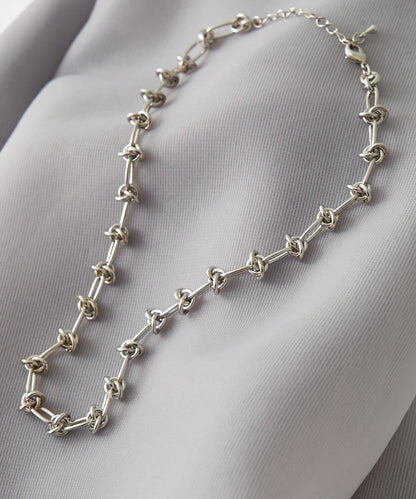 結釦鏈條項鍊