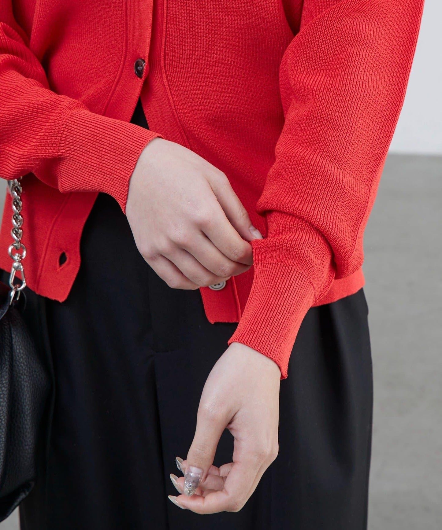 V領設計 針織開衫