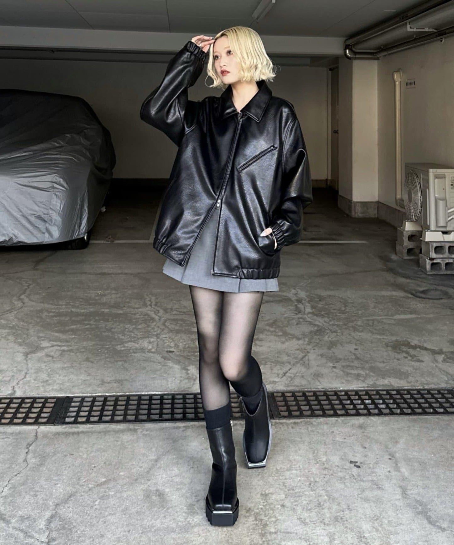 mi-企畫 方頭靴子