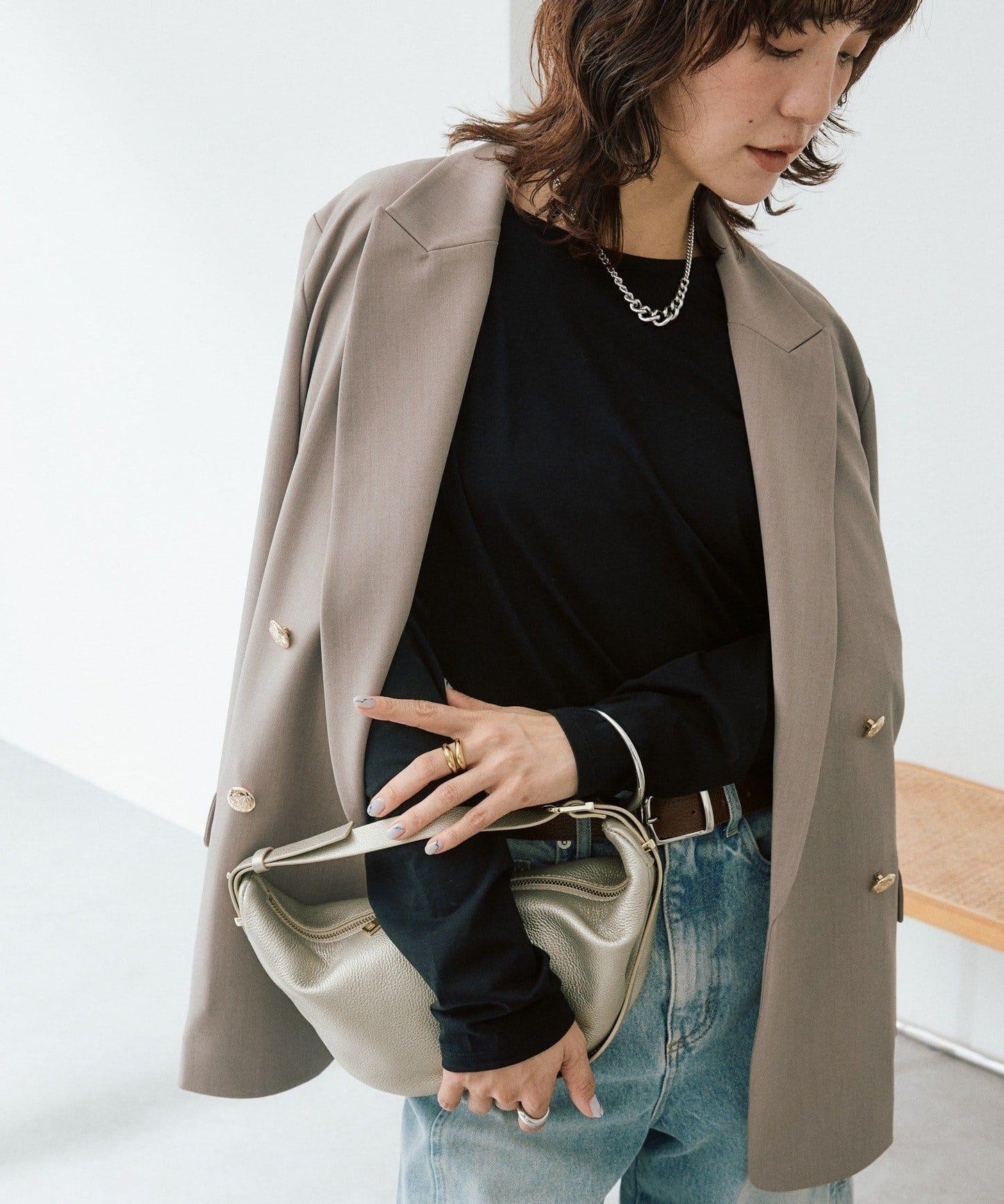 2way半透設計長袖T恤