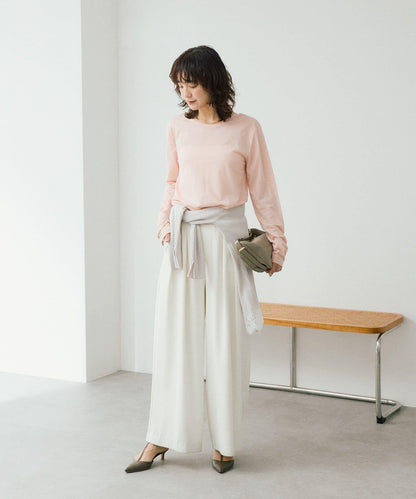 2way半透設計長袖T恤