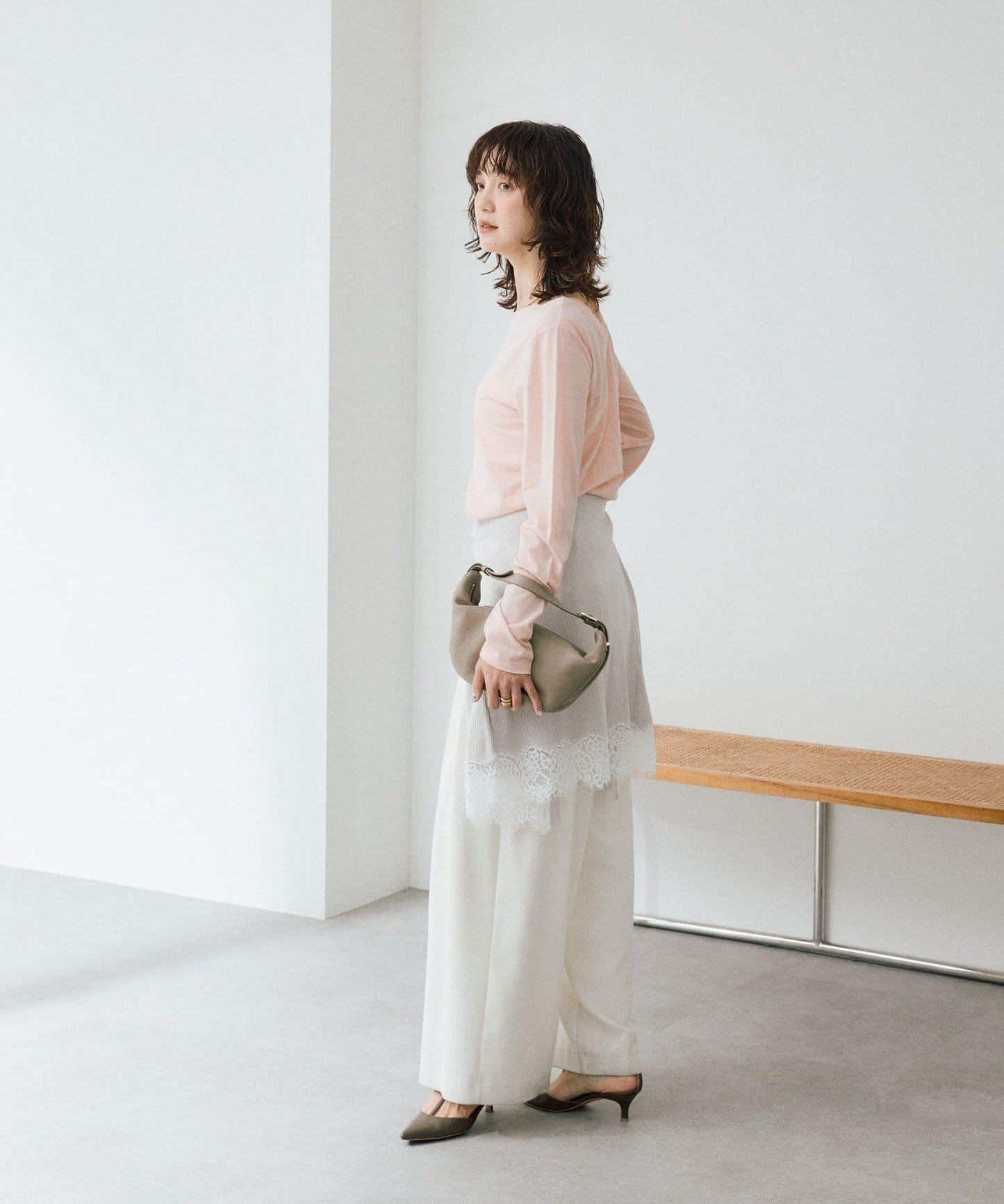 2way半透設計長袖T恤