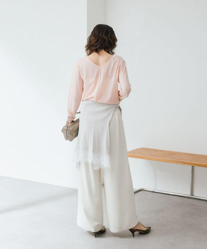 2way半透設計長袖T恤