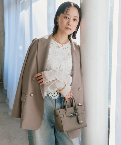 造型感刺繡馬甲（款）