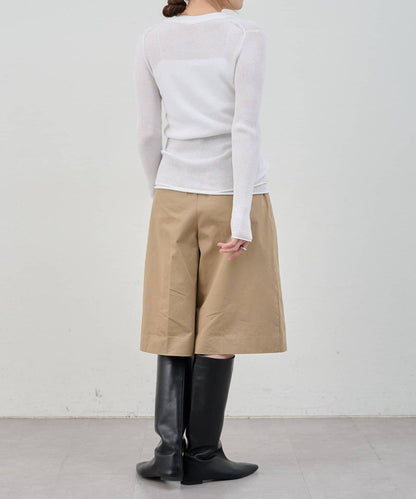 亨利領層次感針織上衣