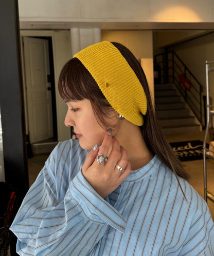 羅紋帶飾片髮帶