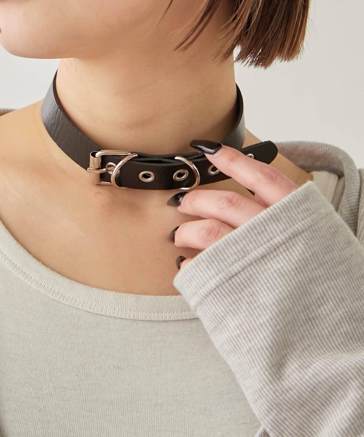 EYELET CHOKER 項圈