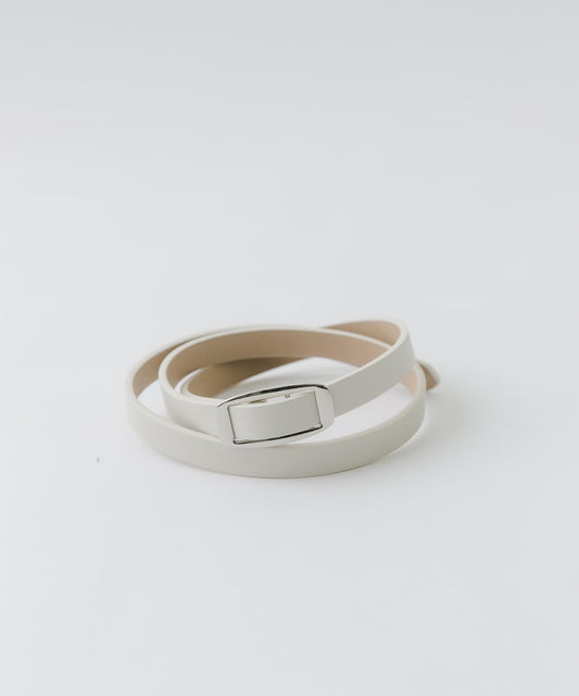 方形扣窄版腰帶