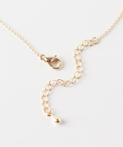 心形金屬飾兩件套項鍊