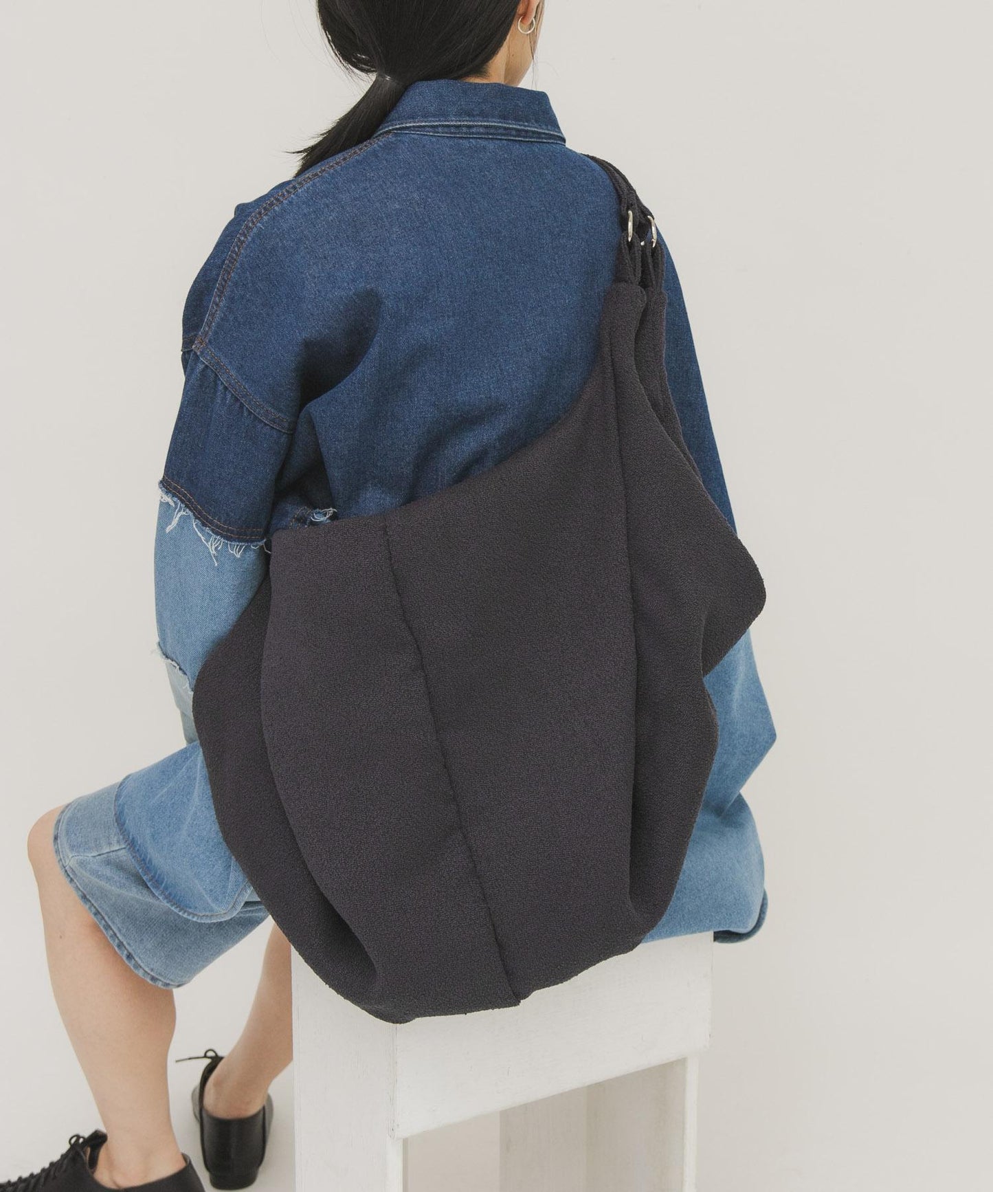 毛巾布 2WAY 輕便包