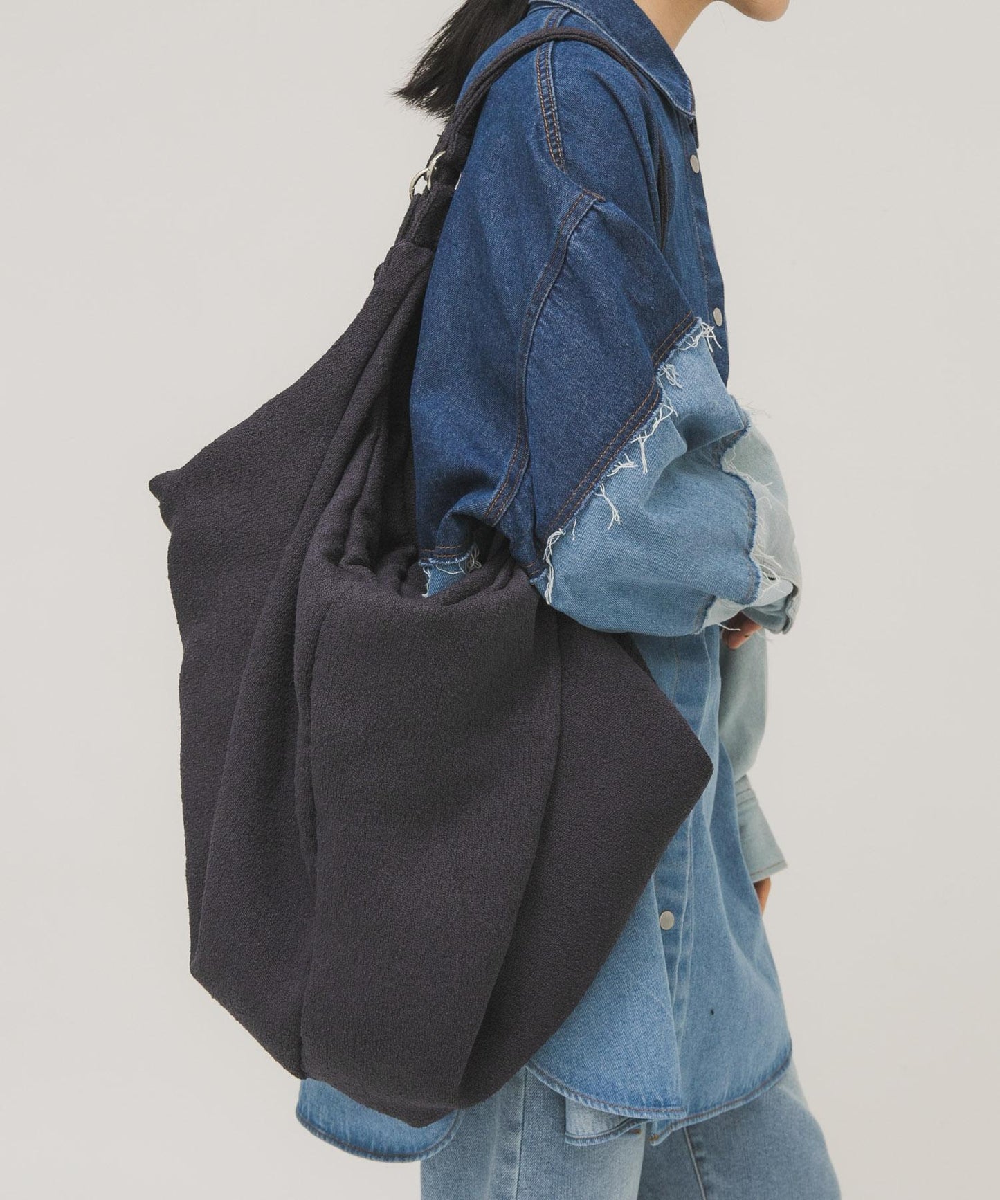 毛巾布 2WAY 輕便包