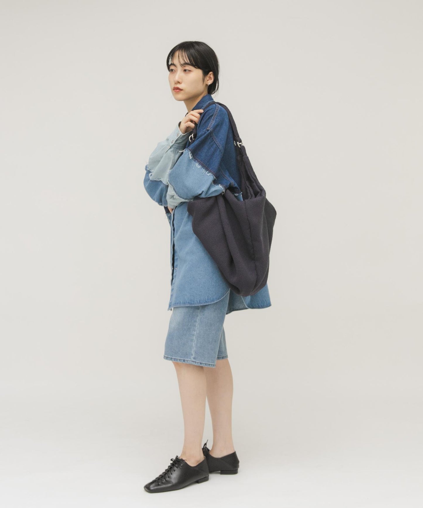 毛巾布 2WAY 輕便包