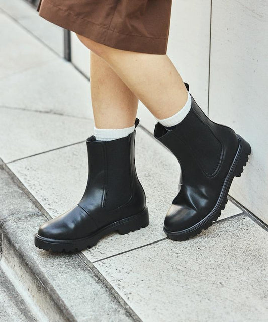 晴雨兩用 側彈力設計 靴子