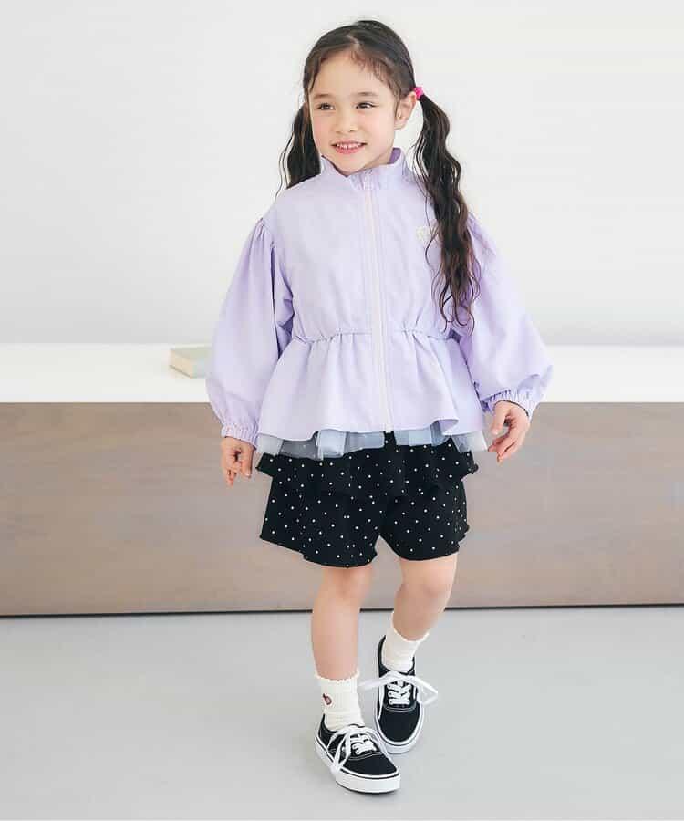 荷葉邊設計 彈力針織 裙褲