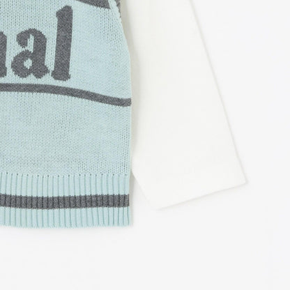 可水洗 背心疊穿設計 T恤