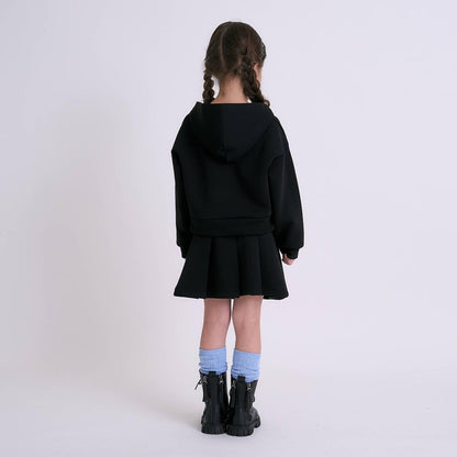 防汙蓬鬆空氣層連帽衛衣