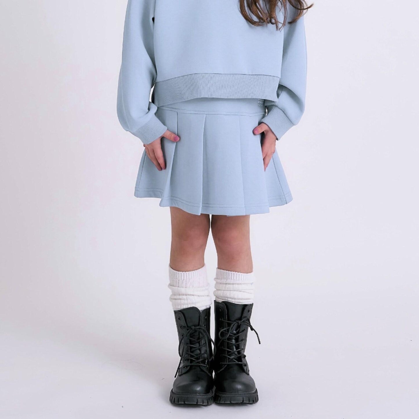 防汙蓬鬆空氣層衛衣半身裙