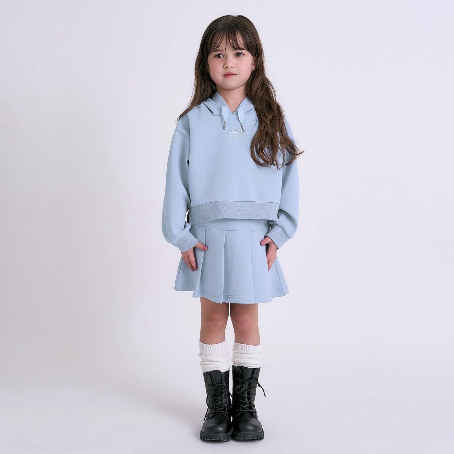 防汙蓬鬆空氣層衛衣半身裙