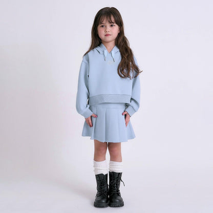 防汙蓬鬆空氣層衛衣半身裙