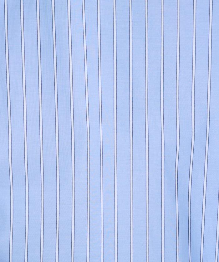 寬鬆版型 長袖有領 府綢襯衫