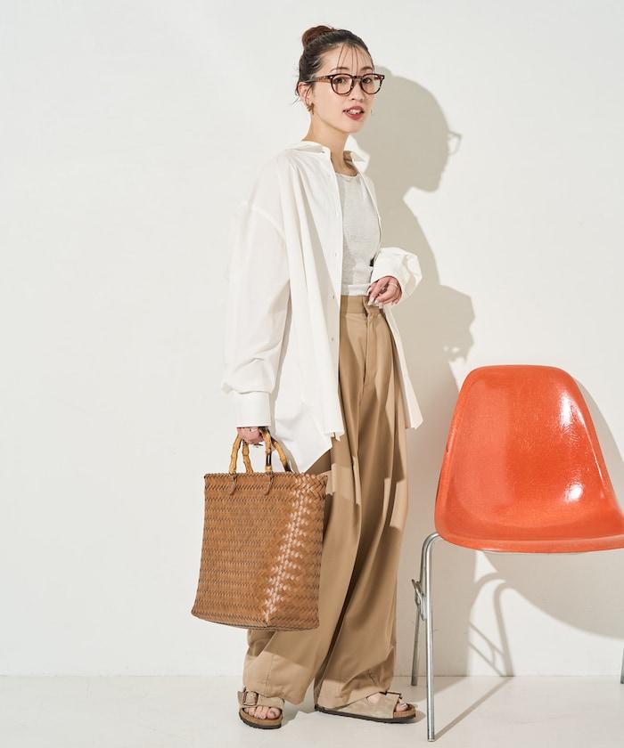 寬鬆版型 長袖有領 府綢襯衫