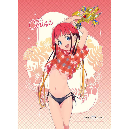 《電光超人古立特》（電光超人古立特） 飛鳥川ちせ B2掛軸 泳裝款 Wスエード