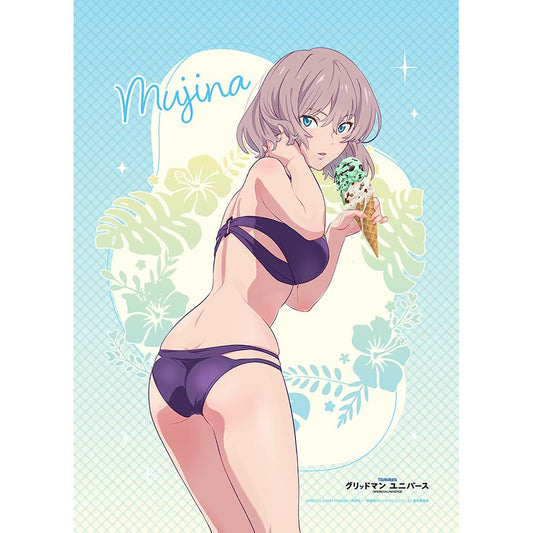 《電光超人古立特》 宇宙系列 描き下ろしB2掛畫 ムジナ 水著款 雙層麂皮