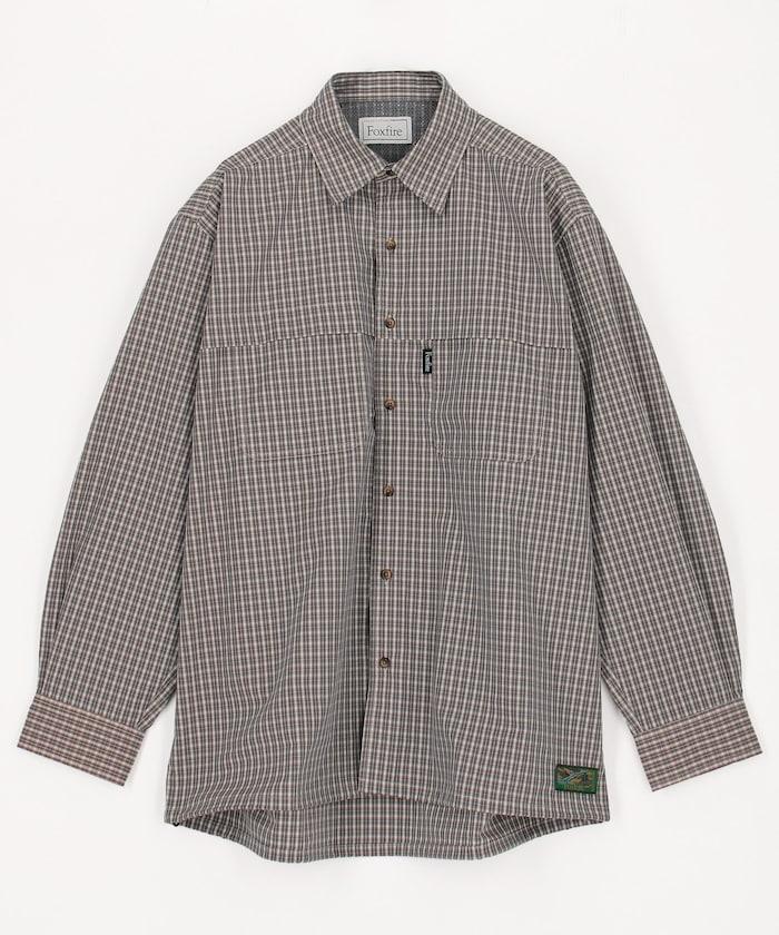 聯名款 漁夫口袋 長袖 抽繩襯衫