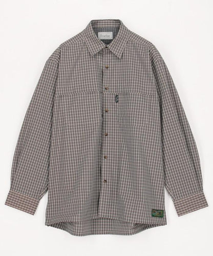 聯名款 漁夫口袋 長袖 抽繩襯衫