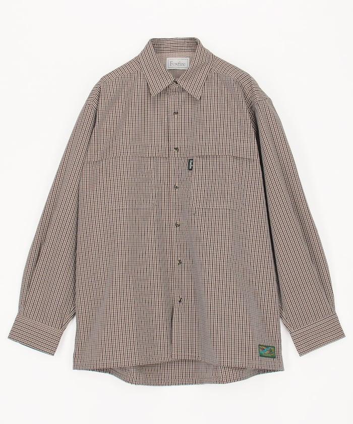 聯名款 漁夫口袋 長袖 抽繩襯衫