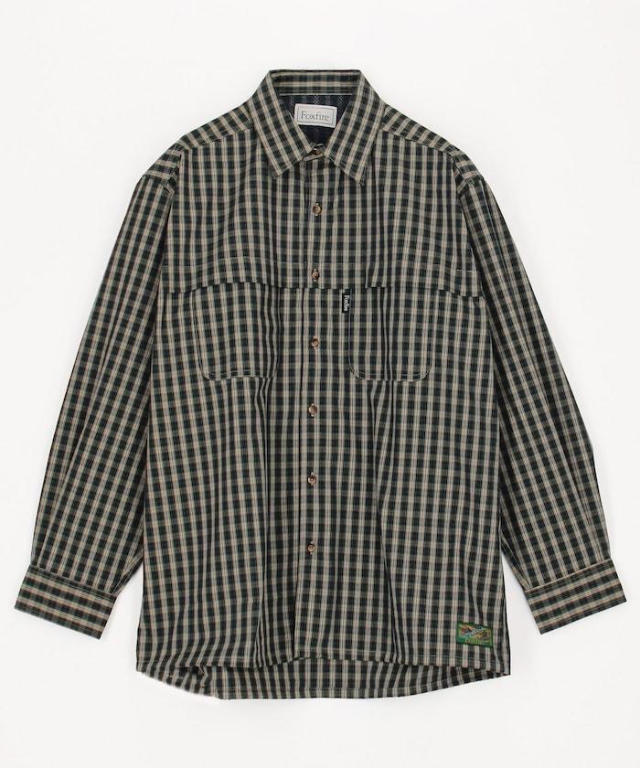 聯名款 漁夫口袋 長袖 抽繩襯衫