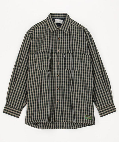 聯名款 漁夫口袋 長袖 抽繩襯衫