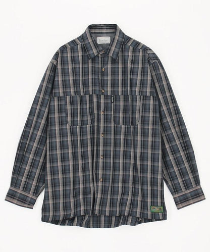 聯名款 漁夫口袋 長袖 抽繩襯衫