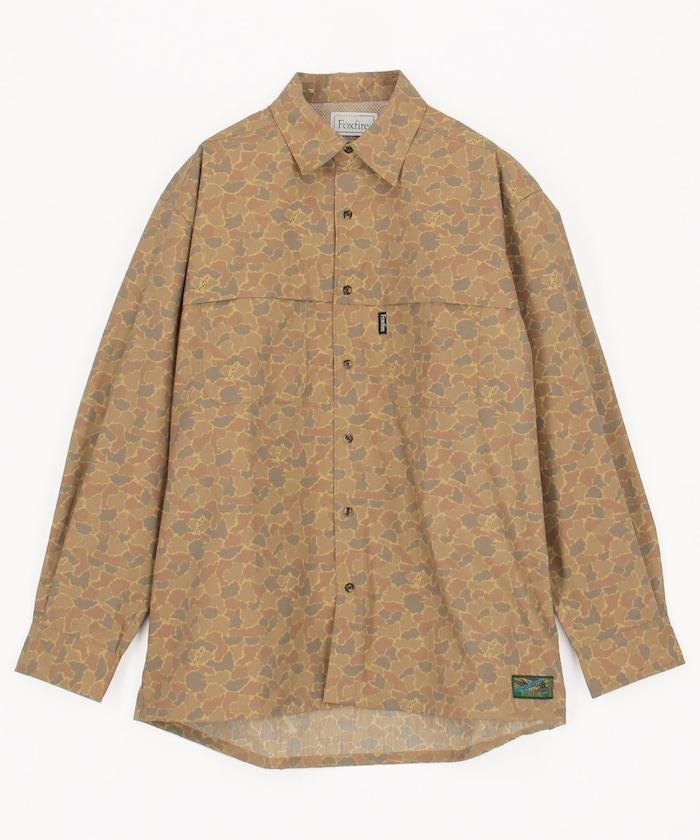 聯名款 漁夫口袋 長袖 抽繩襯衫